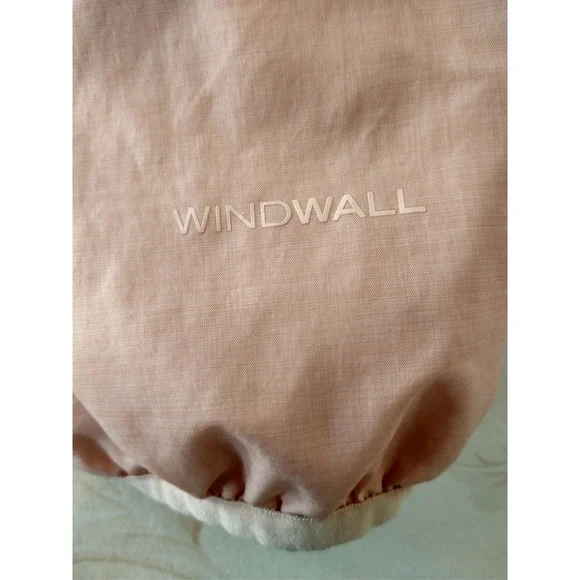 The North Face Womens WindWall CozyFleece Lined Hooded Jacket Peachy Pink Medium - Picture 3 of 16